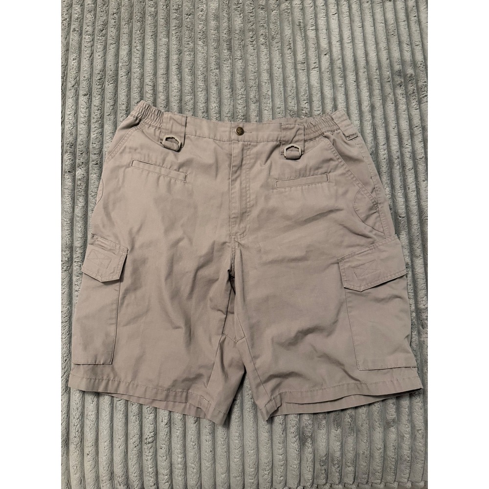 LA Police Gear LAPG Operator Tactical Shorts Khaki Tan Ripstop Cargo Mens 36x11